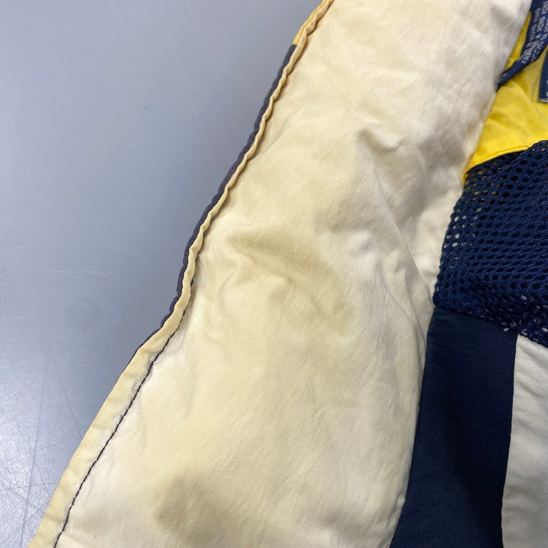 【現状渡し品】【メンズ】 84160314 SAILING JACKET セーリングジャケット アウター 146-260128-tt-14-izu サイズ：L カラー：イエロー×ダークネイビー 万代Net店