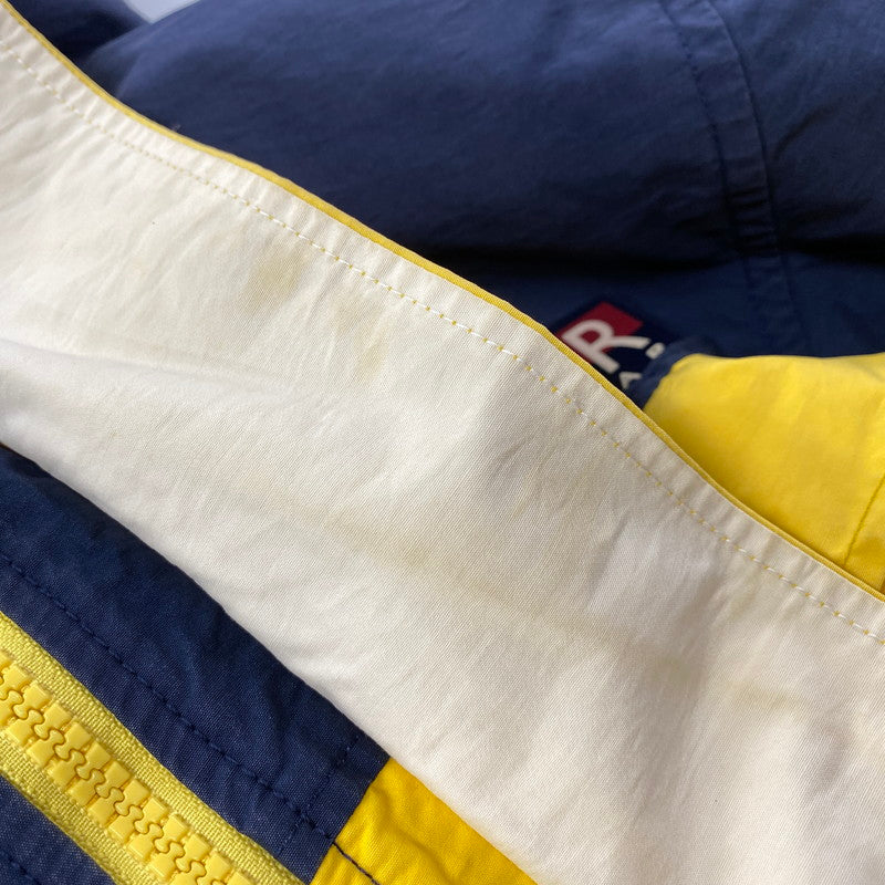 【現状渡し品】【メンズ】 84160314 SAILING JACKET セーリングジャケット アウター 146-260128-tt-14-izu サイズ：L カラー：イエロー×ダークネイビー 万代Net店