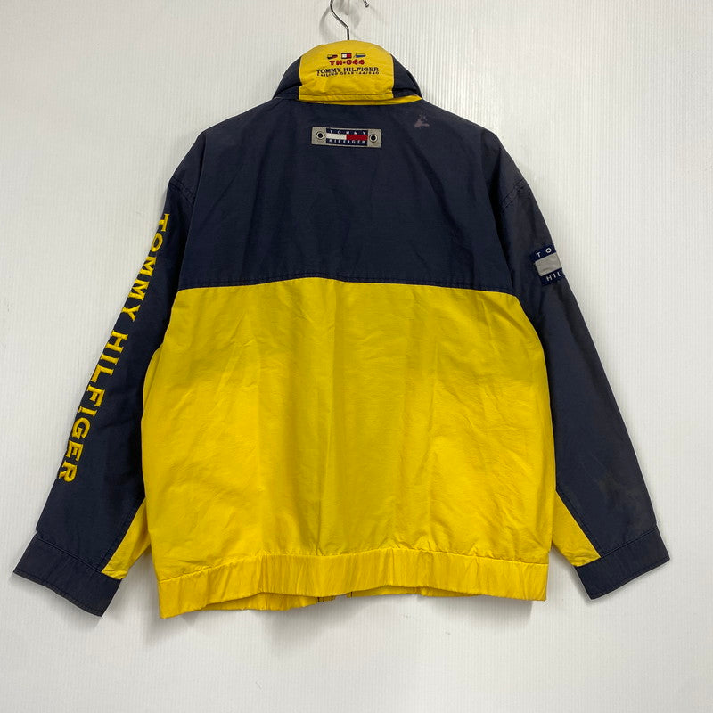 【現状渡し品】【メンズ】 84160314 SAILING JACKET セーリングジャケット アウター 146-260128-tt-14-izu サイズ：L カラー：イエロー×ダークネイビー 万代Net店