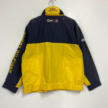 【現状渡し品】【メンズ】 84160314 SAILING JACKET セーリングジャケット アウター 146-260128-tt-14-izu サイズ：L カラー：イエロー×ダークネイビー 万代Net店