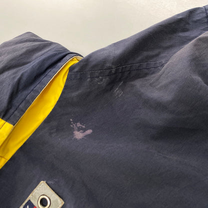 【現状渡し品】【メンズ】 84160314 SAILING JACKET セーリングジャケット アウター 146-260128-tt-14-izu サイズ：L カラー：イエロー×ダークネイビー 万代Net店