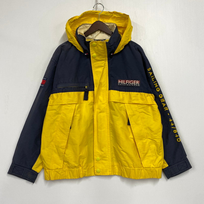 【現状渡し品】【メンズ】 84160314 SAILING JACKET セーリングジャケット アウター 146-260128-tt-14-izu サイズ：L カラー：イエロー×ダークネイビー 万代Net店
