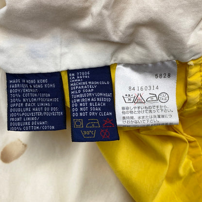 【現状渡し品】【メンズ】 84160314 SAILING JACKET セーリングジャケット アウター 146-260128-tt-14-izu サイズ：L カラー：イエロー×ダークネイビー 万代Net店