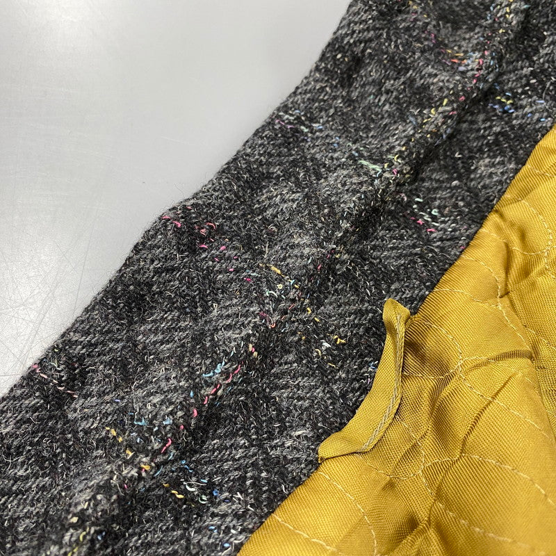 【中古品】【メンズ】 MILLEMIGLIA ミッレミリア イタリア製 ALPACA WOOL MIXED TAILORED JACKET アルパカ ウール ミックス テーラード ジャケット アウター 146-260129-yn-03-izu サイズ：52 カラー：ブラック系 万代Net店