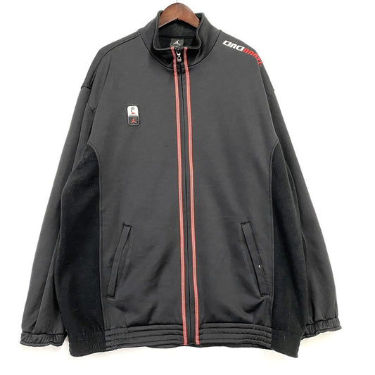 【中古品】【メンズ】 NIKE JORDAN BRAND ナイキ ジョーダン ブランド CINCINNATI TRACK JACKET　シンシナティ トラック ジャケット アウター 146-260129-yn-04-izu サイズ：L カラー：ブラック 万代Net店