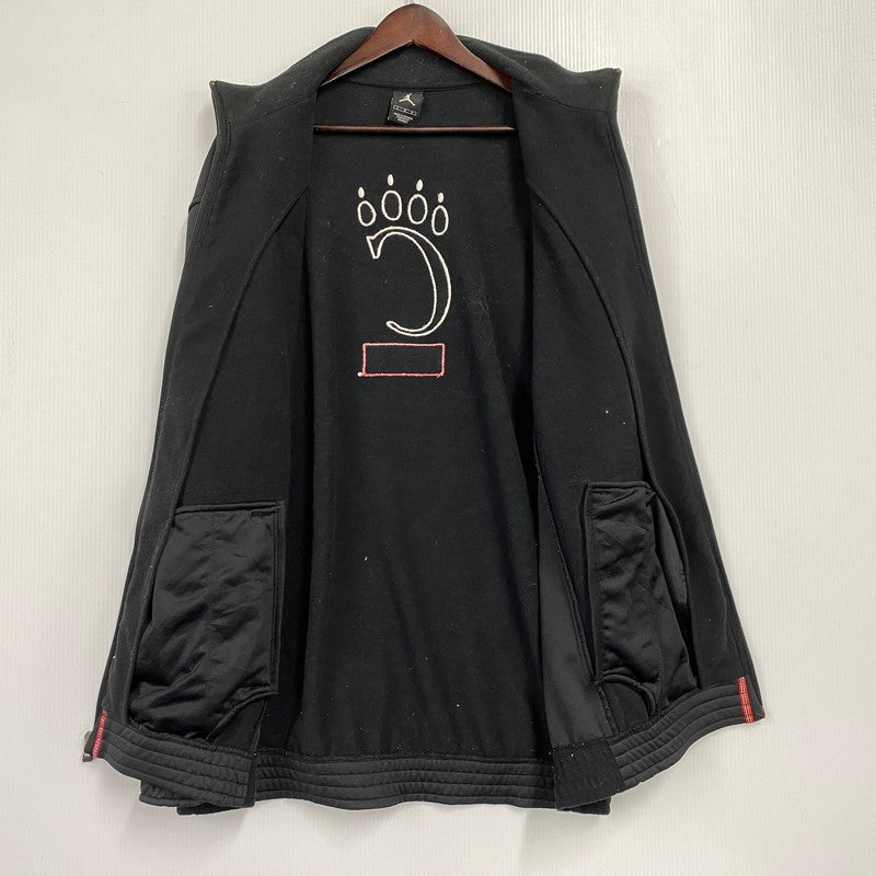 【中古品】【メンズ】 NIKE JORDAN BRAND ナイキ ジョーダン ブランド CINCINNATI TRACK JACKET　シンシナティ トラック ジャケット アウター 146-260129-yn-04-izu サイズ：L カラー：ブラック 万代Net店