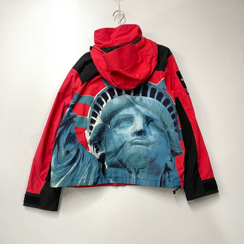 【中古品】【メンズ】 ×THE NORTH FACE ザ・ノース・フェイス NP61902I 19AW STATUE OF LIBERTY MOUNTAIN JACKET スタチュー オブ リバティ マウンテン ジャケット アウター 149-260130-ya-07-izu サイズ：S カラー：レッド 万代Net店