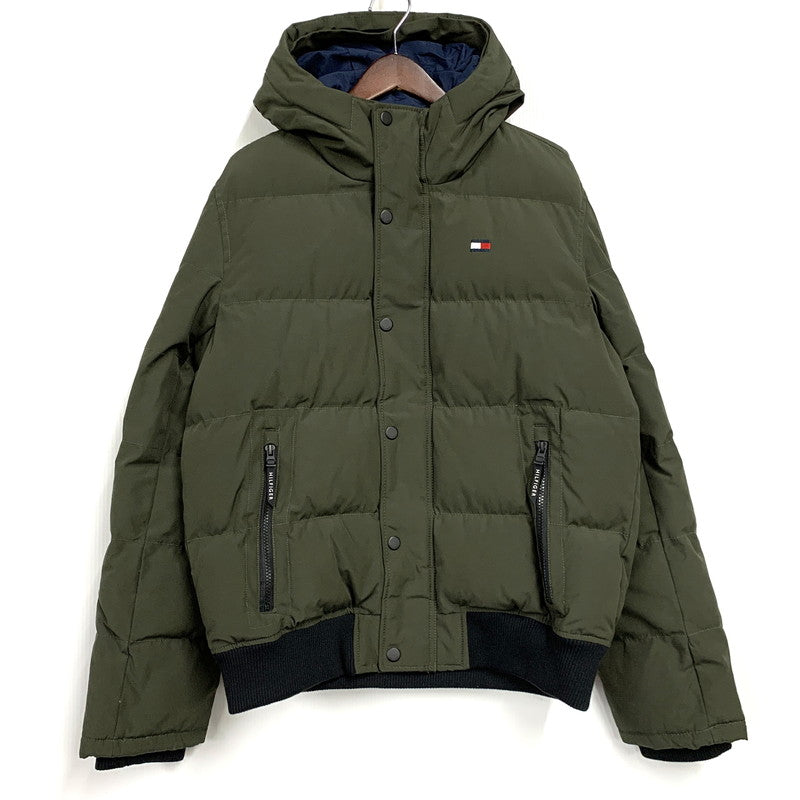 【中古品】【メンズ】 HOODED DOWN JACKET 15HZS2002 フーデッド ダウンジャケット アウター 147-260130-as-03-izu サイズ：M カラー：グリーン系 万代Net店