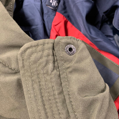 【中古品】【メンズ】 HOODED DOWN JACKET 15HZS2002 フーデッド ダウンジャケット アウター 147-260130-as-03-izu サイズ：M カラー：グリーン系 万代Net店