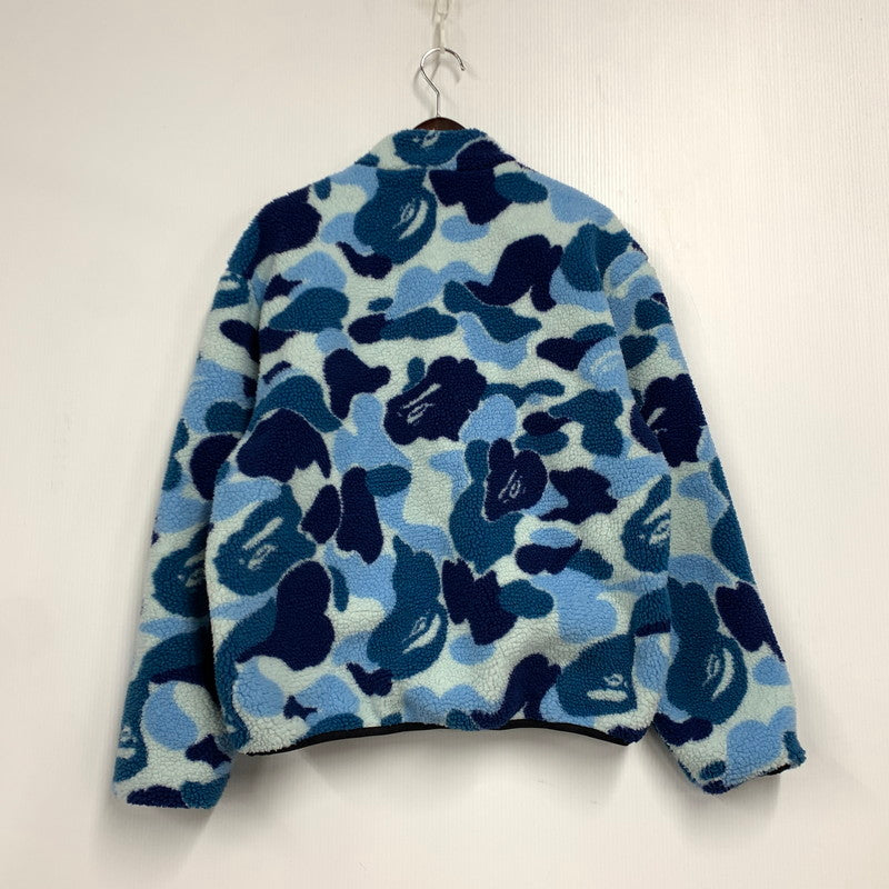 【中古品】【メンズ】 001LJK802007L ABC CAMO BOA RIPSTOP カモ ボア リップストップ REVERSIBLE JACKET リバーシブル ジャケット アウター 142-260128-ya-09-izu サイズ：F カラー：ブルー×ネイビー 万代Net店
