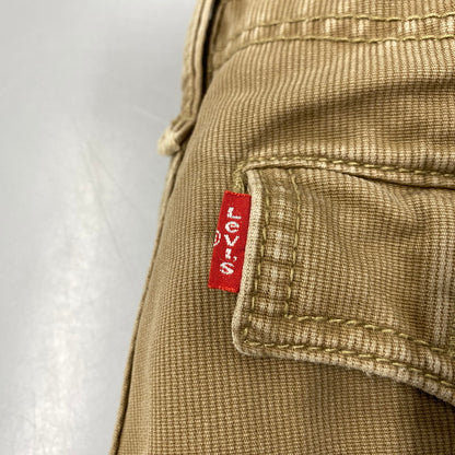 【中古品】【メンズ】 DL614-0003 CORDUROY CARGO PANTS コーデュロイカーゴパンツ ボトムス ズボン 157-260130-tt-04-izu サイズ：30 カラー：ベージュ 万代Net店