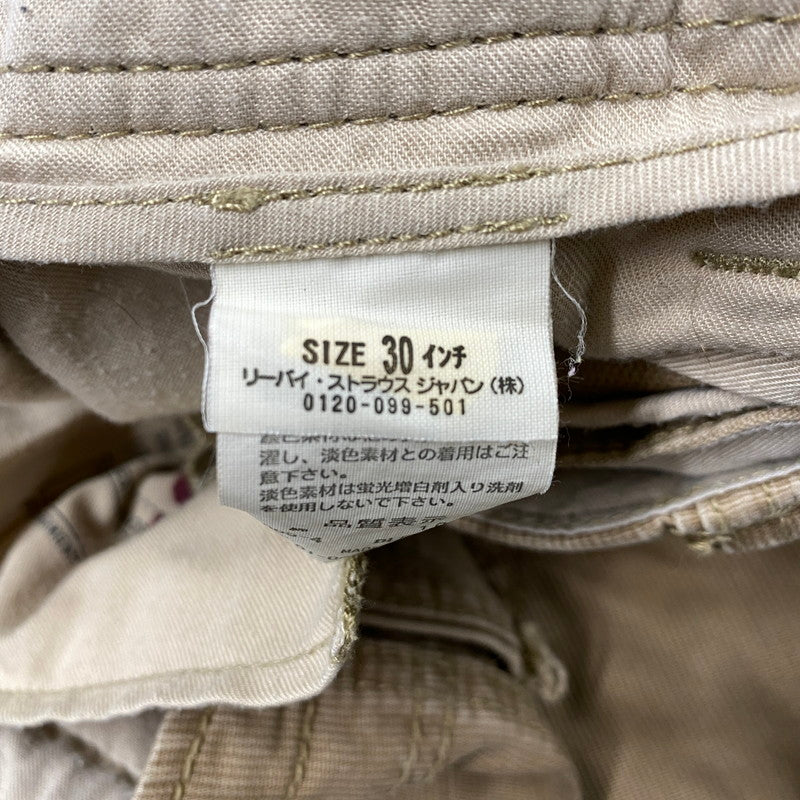 【中古品】【メンズ】 DL614-0003 CORDUROY CARGO PANTS コーデュロイカーゴパンツ ボトムス ズボン 157-260130-tt-04-izu サイズ：30 カラー：ベージュ 万代Net店