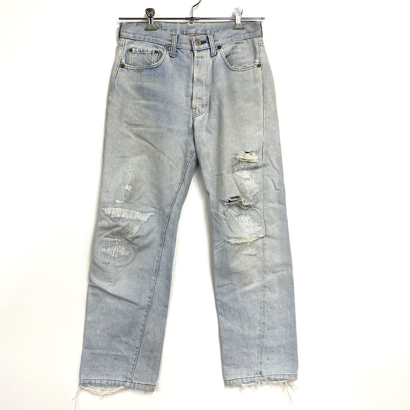 【中古品】【メンズ】 刻印555 501 DENIM PANTS デニムパンツ ボトムス ズボン 157-260130-tt-03-izu サイズ：W31/L36 カラー：ライトインディゴ 万代Net店
