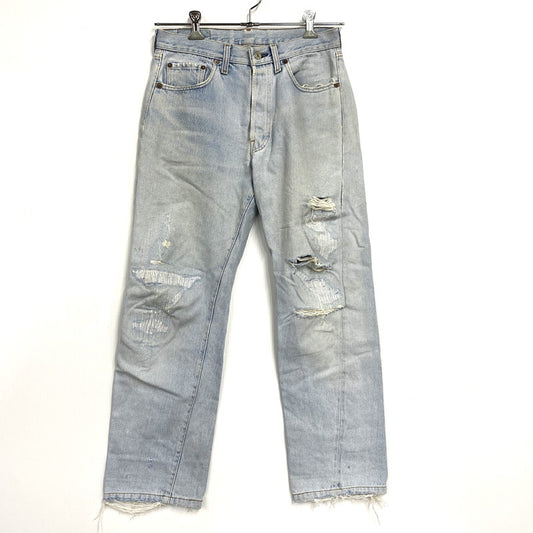 【中古品】【メンズ】 刻印555 501 DENIM PANTS デニムパンツ ボトムス ズボン 157-260130-tt-03-izu サイズ：W31/L36 カラー：ライトインディゴ 万代Net店