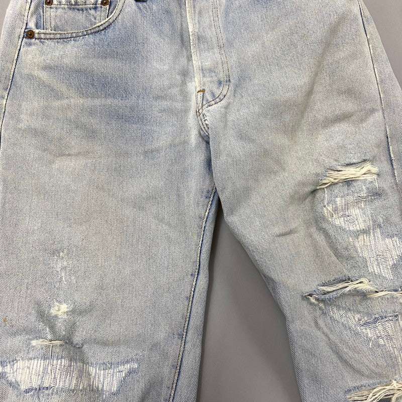 【中古品】【メンズ】 刻印555 501 DENIM PANTS デニムパンツ ボトムス ズボン 157-260130-tt-03-izu サイズ：W31/L36 カラー：ライトインディゴ 万代Net店