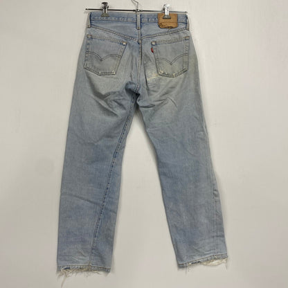 【中古品】【メンズ】 刻印555 501 DENIM PANTS デニムパンツ ボトムス ズボン 157-260130-tt-03-izu サイズ：W31/L36 カラー：ライトインディゴ 万代Net店