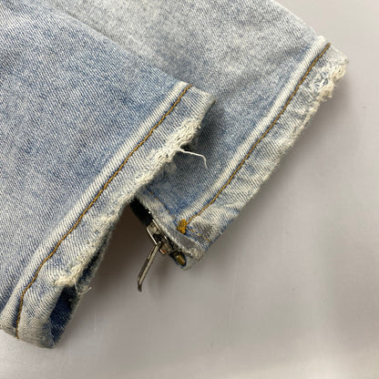 【現状渡し品】【メンズ】 MNML ミニマル BIKER SKINNY DENIM バイカースキニーデニム パンツ ボトムス ズボン 153-260130-tt-06-izu サイズ：30 カラー：ライトインディゴ 万代Net店