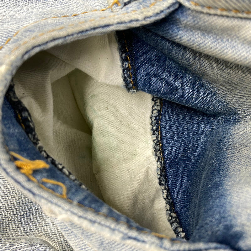 【現状渡し品】【メンズ】 MNML ミニマル BIKER SKINNY DENIM バイカースキニーデニム パンツ ボトムス ズボン 153-260130-tt-06-izu サイズ：30 カラー：ライトインディゴ 万代Net店