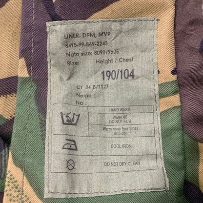 【中古品】【メンズ】 BRITISH ARMY ブリティッシュアーミー イギリス軍 DCTA DPM CAMOUFLAGE JACKET カモフラージュ ジャケット 迷彩 アウター 146-260130-as-06-izu カラー：マルチカラー 万代Net店