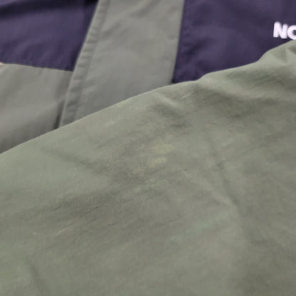 【現状渡し品】【メンズ】 THE NORTH FACE WHITE LABEL ザ・ノースフェイス ホワイトレーベル MARTIS JACKET NJ4HL50J マルティス ジャケット ナイロン アウター 144-260129-ay-02-izu サイズ：S/90 カラー：カーキ×ブラック 万代Net店
