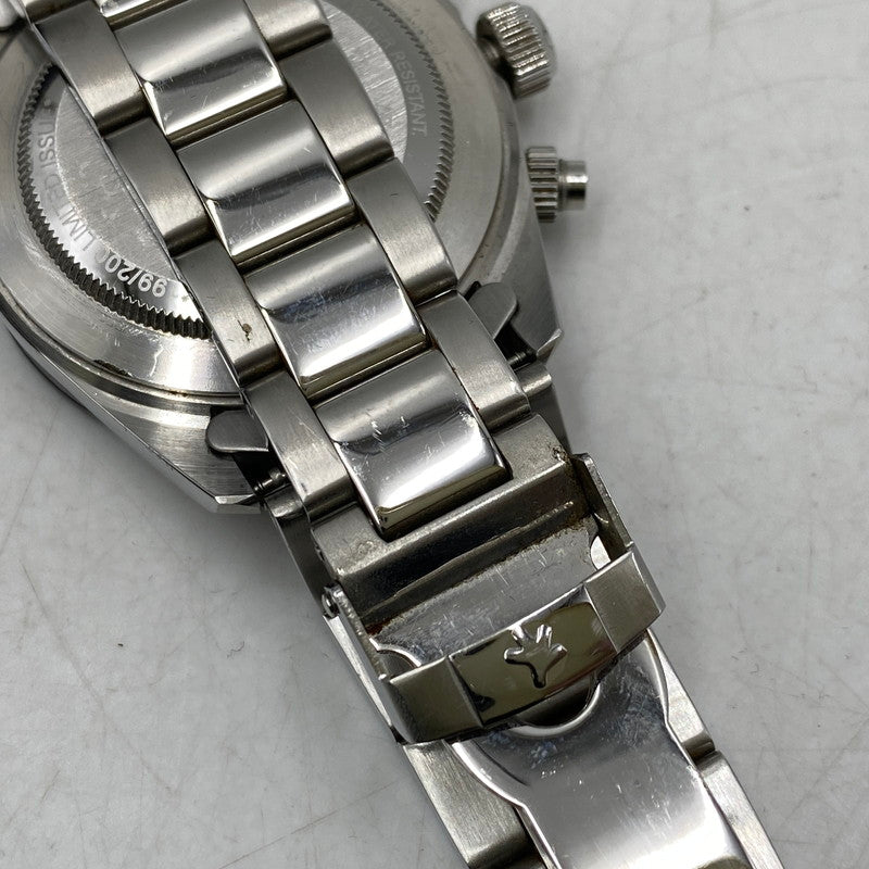 【中古品】【メンズ/レディース】 68＆BROTHERS シックスティエイトアンドブラザーズ CHR-6 24 LE MANS パンダ文字盤 CHRONOGRAPH QUARTZ クロノグラフ クォーツ 時計 腕時計 197-260531-kh-10-izu カラー：シルバー 万代Net店