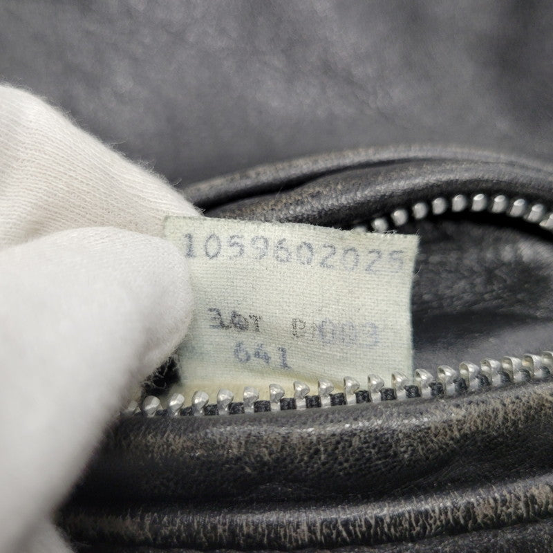 【現状渡し品】【メンズ】 LOT641 USA製 BOA LINER SINGLE RIDERS JACKET ボア ライナー シングル ライダース ジャケット アウター 145-260129-cs-14-izu サイズ：34 カラー：ブラック 万代Net店