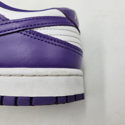 【中古品】【メンズ】 DD1391-104 DUNK LOW RETRO CHAMPIONSHIP COURT PURPLE ダンク ロー チャンピオンシップ コートパープル スニーカー 靴 160-260130-tt-08-izu サイズ：27.5cm カラー：WHITE/COURT PURPLE 万代Net店