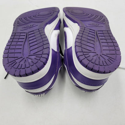 【中古品】【メンズ】 DD1391-104 DUNK LOW RETRO CHAMPIONSHIP COURT PURPLE ダンク ロー チャンピオンシップ コートパープル スニーカー 靴 160-260130-tt-08-izu サイズ：27.5cm カラー：WHITE/COURT PURPLE 万代Net店