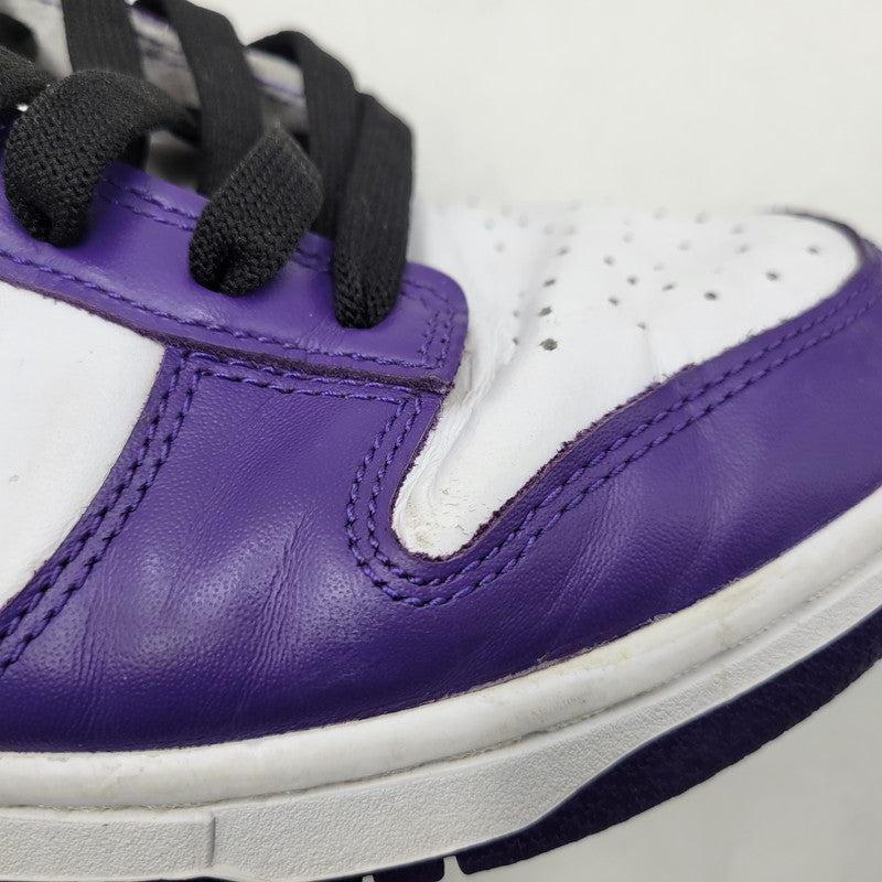 【中古品】【メンズ】 DD1391-104 DUNK LOW RETRO CHAMPIONSHIP COURT PURPLE ダンク ロー チャンピオンシップ コートパープル スニーカー 靴 160-260130-tt-08-izu サイズ：27.5cm カラー：WHITE/COURT PURPLE 万代Net店