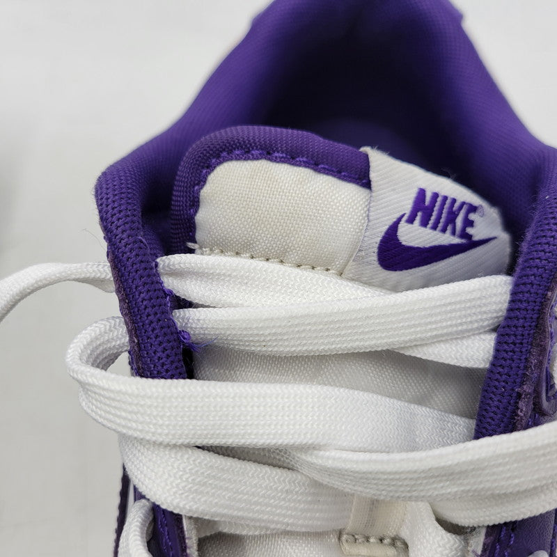 【中古品】【メンズ】 DD1391-104 DUNK LOW RETRO CHAMPIONSHIP COURT PURPLE ダンク ロー チャンピオンシップ コートパープル スニーカー 靴 160-260130-tt-08-izu サイズ：27.5cm カラー：WHITE/COURT PURPLE 万代Net店