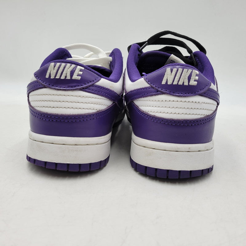 【中古品】【メンズ】 DD1391-104 DUNK LOW RETRO CHAMPIONSHIP COURT PURPLE ダンク ロー チャンピオンシップ コートパープル スニーカー 靴 160-260130-tt-08-izu サイズ：27.5cm カラー：WHITE/COURT PURPLE 万代Net店