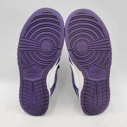 【中古品】【メンズ】 DD1391-104 DUNK LOW RETRO CHAMPIONSHIP COURT PURPLE ダンク ロー チャンピオンシップ コートパープル スニーカー 靴 160-260130-tt-08-izu サイズ：27.5cm カラー：WHITE/COURT PURPLE 万代Net店