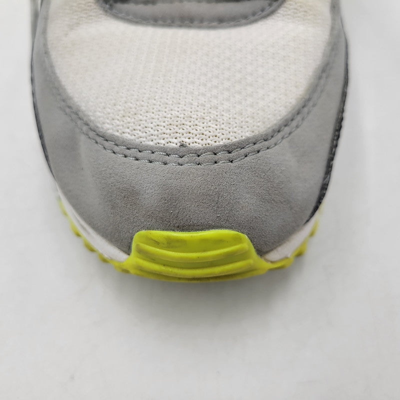 【中古品】【メンズ】 CD0881-103 AIR MAX 90 VOLT PARTICLE GREY エアマックス ボルトパーティクルグレー スニーカー 靴 160-260130-tt-09-izu サイズ：28cm カラー：WHITE/PARTICLE GREY-VOLT-BLACK 万代Net店