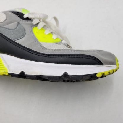 【中古品】【メンズ】 CD0881-103 AIR MAX 90 VOLT PARTICLE GREY エアマックス ボルトパーティクルグレー スニーカー 靴 160-260130-tt-09-izu サイズ：28cm カラー：WHITE/PARTICLE GREY-VOLT-BLACK 万代Net店