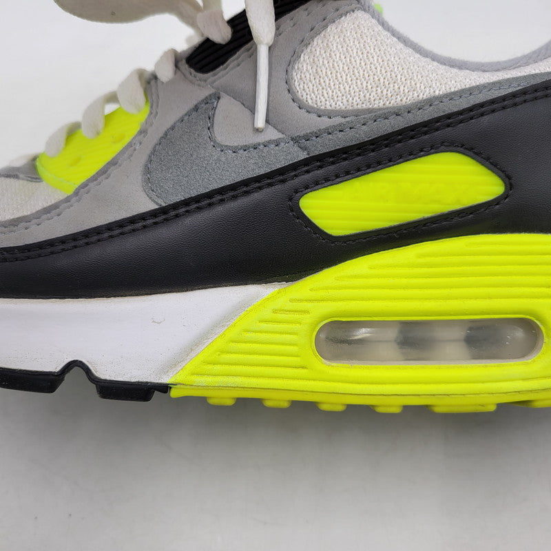 【中古品】【メンズ】 CD0881-103 AIR MAX 90 VOLT PARTICLE GREY エアマックス ボルトパーティクルグレー スニーカー 靴 160-260130-tt-09-izu サイズ：28cm カラー：WHITE/PARTICLE GREY-VOLT-BLACK 万代Net店