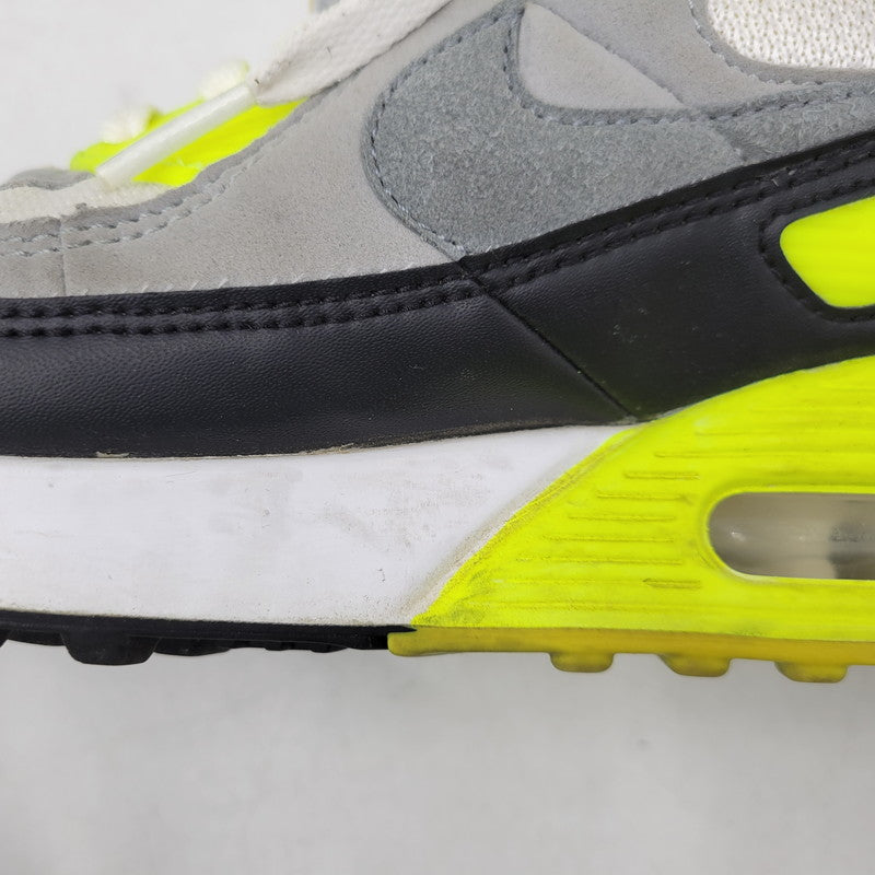 【中古品】【メンズ】 CD0881-103 AIR MAX 90 VOLT PARTICLE GREY エアマックス ボルトパーティクルグレー スニーカー 靴 160-260130-tt-09-izu サイズ：28cm カラー：WHITE/PARTICLE GREY-VOLT-BLACK 万代Net店
