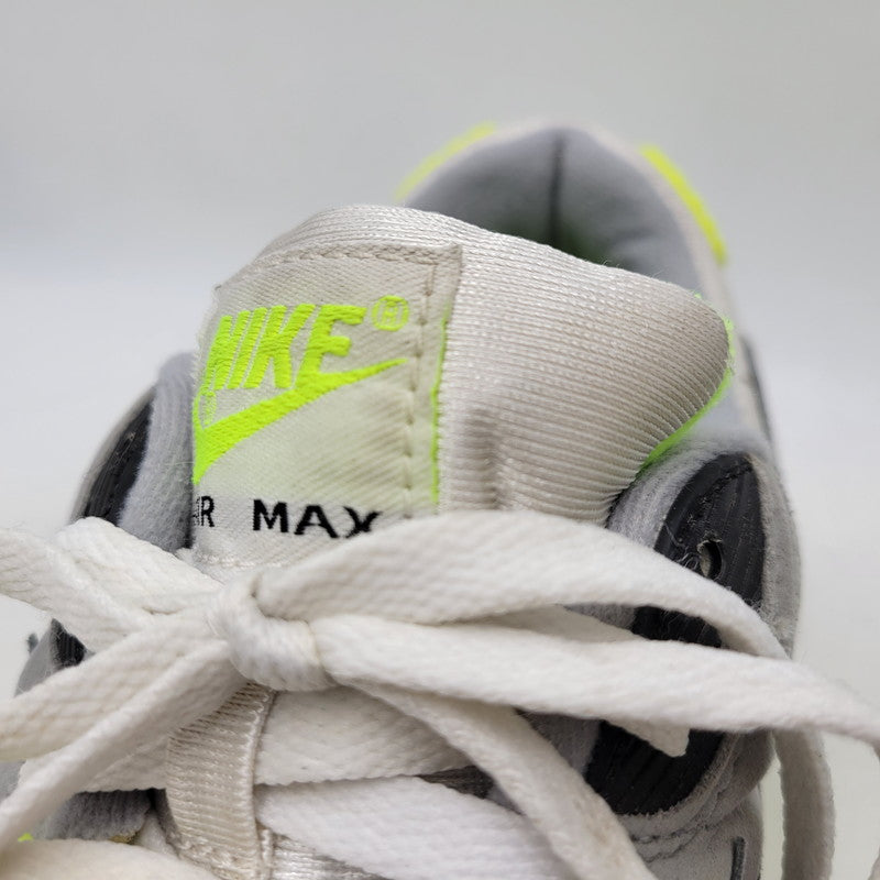 【中古品】【メンズ】 CD0881-103 AIR MAX 90 VOLT PARTICLE GREY エアマックス ボルトパーティクルグレー スニーカー 靴 160-260130-tt-09-izu サイズ：28cm カラー：WHITE/PARTICLE GREY-VOLT-BLACK 万代Net店