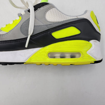 【中古品】【メンズ】 CD0881-103 AIR MAX 90 VOLT PARTICLE GREY エアマックス ボルトパーティクルグレー スニーカー 靴 160-260130-tt-09-izu サイズ：28cm カラー：WHITE/PARTICLE GREY-VOLT-BLACK 万代Net店