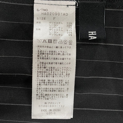 【中古品】【メンズ】 SAIKOUCHIKU SS STRIPE SHIRT HA020901AD 再構築 ショートスリーブ ストライプ シャツ 半袖 トップス 147-260214-as-09-izu サイズ：F カラー：ブラック×グレー 万代Net店