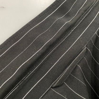 【中古品】【メンズ】 SAIKOUCHIKU SS STRIPE SHIRT HA020901AD 再構築 ショートスリーブ ストライプ シャツ 半袖 トップス 147-260214-as-09-izu サイズ：F カラー：ブラック×グレー 万代Net店
