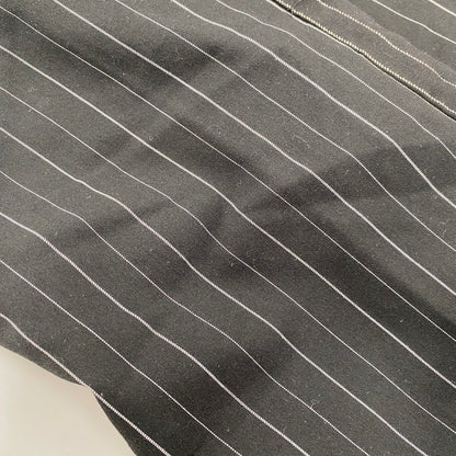 【中古品】【メンズ】 SAIKOUCHIKU SS STRIPE SHIRT HA020901AD 再構築 ショートスリーブ ストライプ シャツ 半袖 トップス 147-260214-as-09-izu サイズ：F カラー：ブラック×グレー 万代Net店