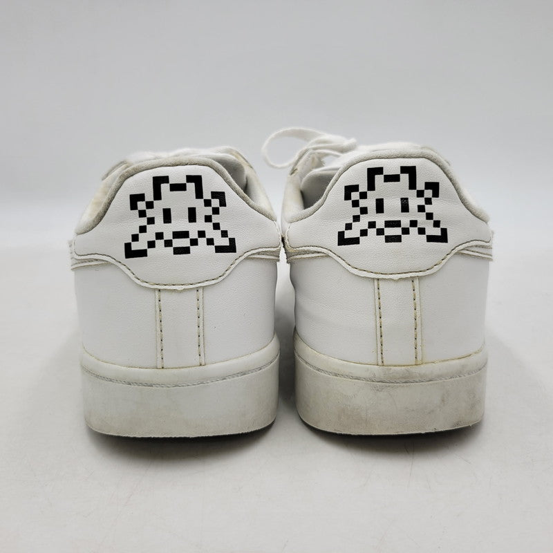 【中古品】【メンズ】 ×COMME DES GARCONS SHIRT コム デ ギャルソン シャツ×INVADER インベーダー 1201A853 JAPAN S ジャパン スニーカー シューズ 靴 162-260130-kk-04-izu サイズ：28.0ｃｍ カラー：ホワイト 万代Net店