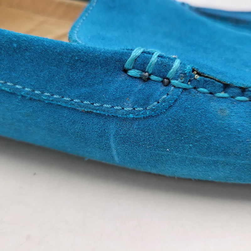 【中古品】【メンズ】 X6B001 SUEDE LOAFERS スエードローファー 靴 164-260130-kk-02-izu サイズ：41 カラー：ブルー 万代Net店