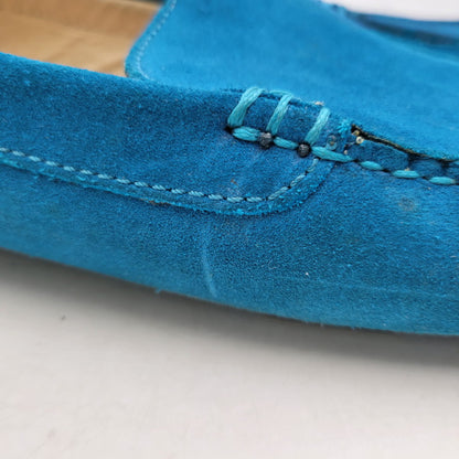 【中古品】【メンズ】 X6B001 SUEDE LOAFERS スエードローファー 靴 164-260130-kk-02-izu サイズ：41 カラー：ブルー 万代Net店