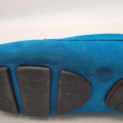 【中古品】【メンズ】 X6B001 SUEDE LOAFERS スエードローファー 靴 164-260130-kk-02-izu サイズ：41 カラー：ブルー 万代Net店