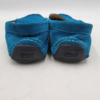 【中古品】【メンズ】 X6B001 SUEDE LOAFERS スエードローファー 靴 164-260130-kk-02-izu サイズ：41 カラー：ブルー 万代Net店