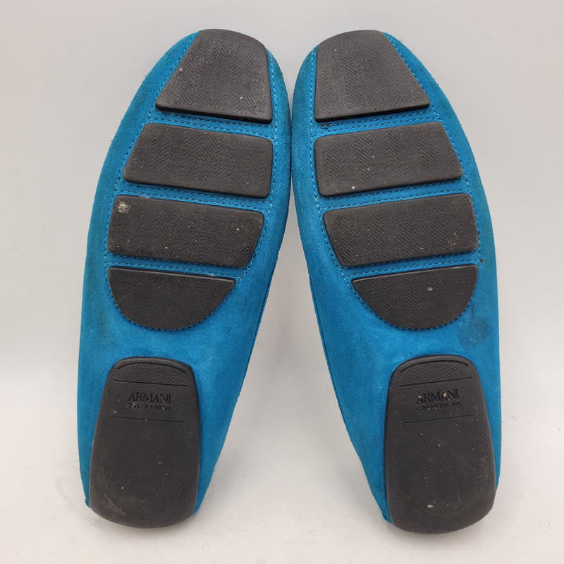 【中古品】【メンズ】 X6B001 SUEDE LOAFERS スエードローファー 靴 164-260130-kk-02-izu サイズ：41 カラー：ブルー 万代Net店