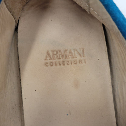 【中古品】【メンズ】 X6B001 SUEDE LOAFERS スエードローファー 靴 164-260130-kk-02-izu サイズ：41 カラー：ブルー 万代Net店