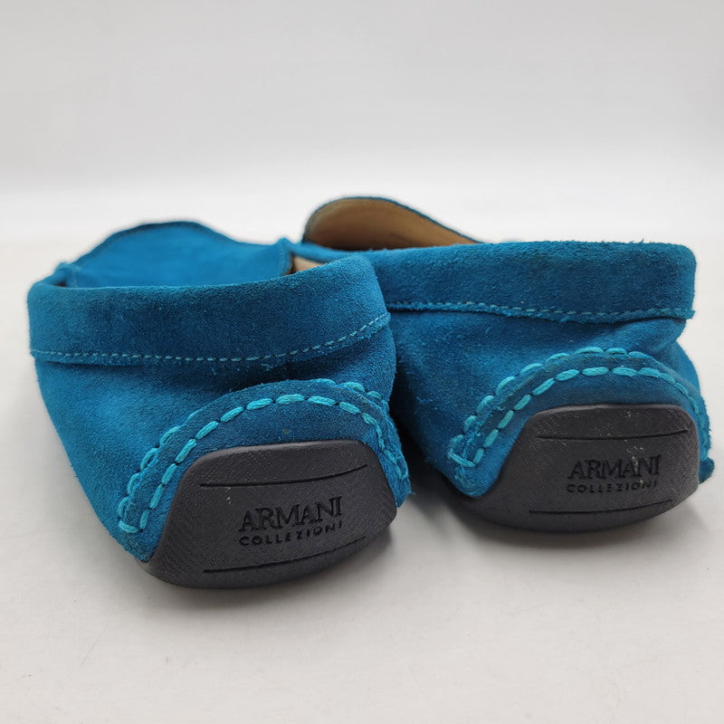 【中古品】【メンズ】 X6B001 SUEDE LOAFERS スエードローファー 靴 164-260130-kk-02-izu サイズ：41 カラー：ブルー 万代Net店