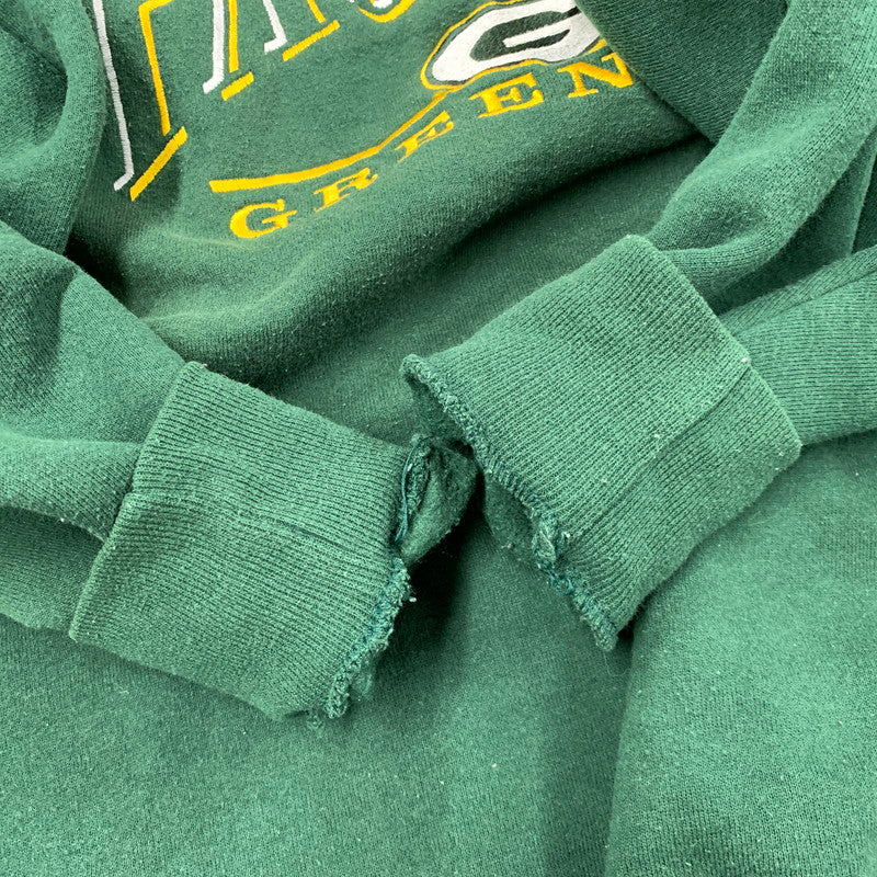 【中古品】【メンズ】 JERZEES ジャージーズ USA製 PACKERS TURTLE NECK SWEATSHIRT パッカーズタートルネック スウェットシャツ 146-260130-tt-13-izu サイズ：XL カラー：グリーン 万代Net店